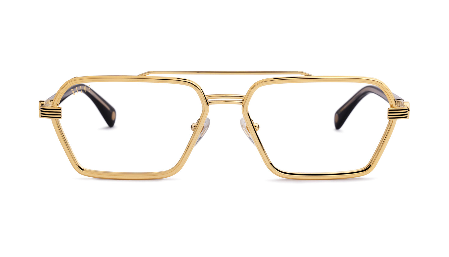 9FIVE Reigns Black & Gold - Clear Lens