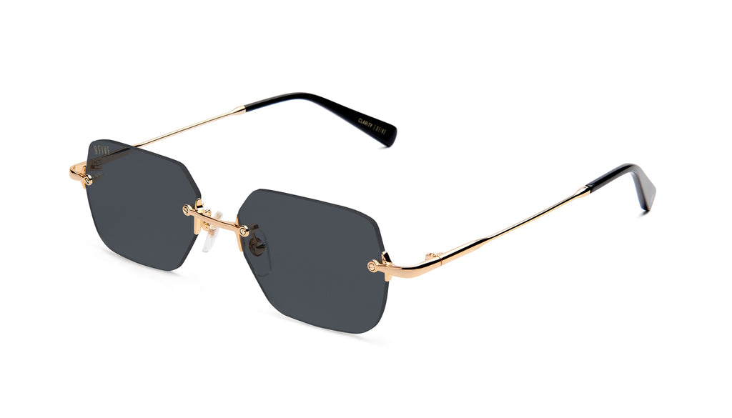 9FIVE Clarity Gold Sunglasses