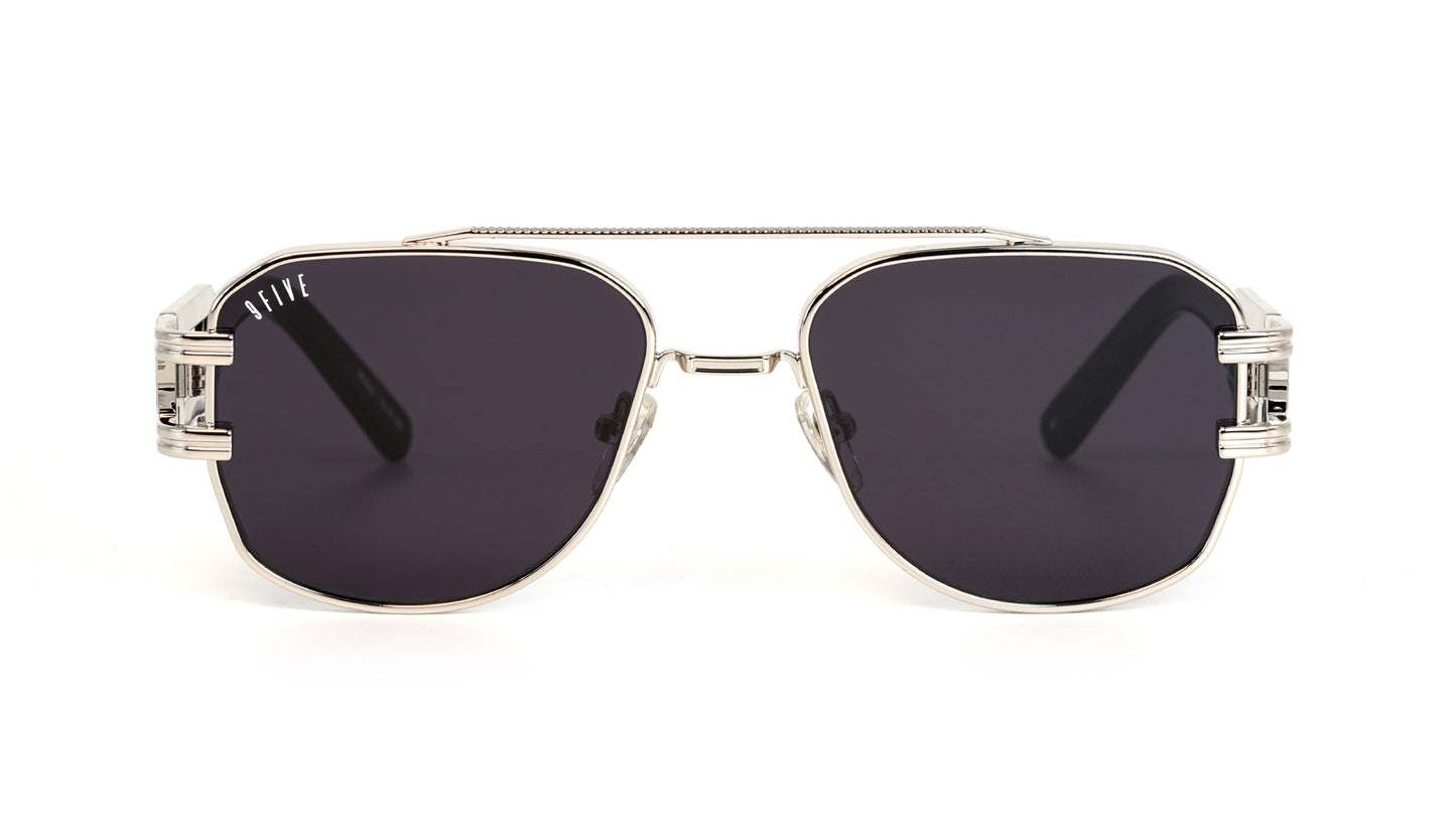 9FIVE Royals Black & Platinum Sunglasses