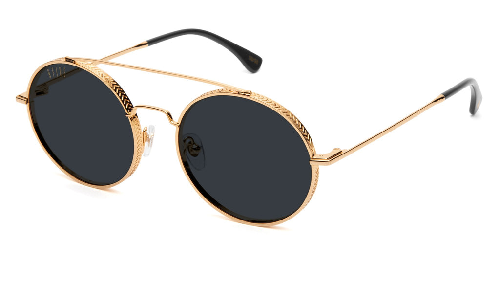 9FIVE 50-50 Gold XL Sunglasses