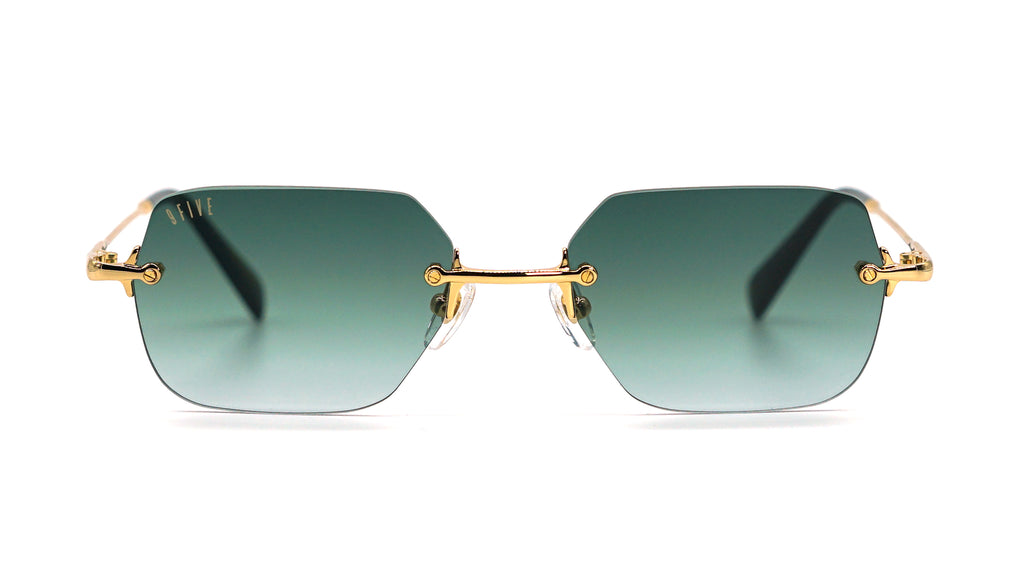 Special: 9FIVE Clarity Lite Gold w/ Green Lens