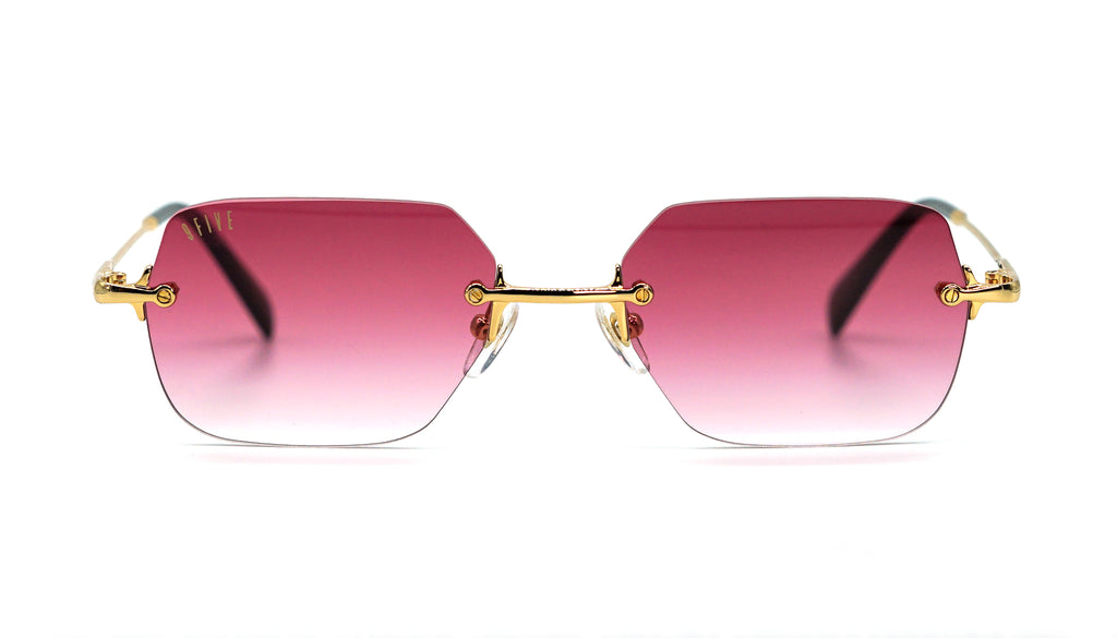 Special: 9FIVE Clarity Lite Gold w/ Maroon Lens