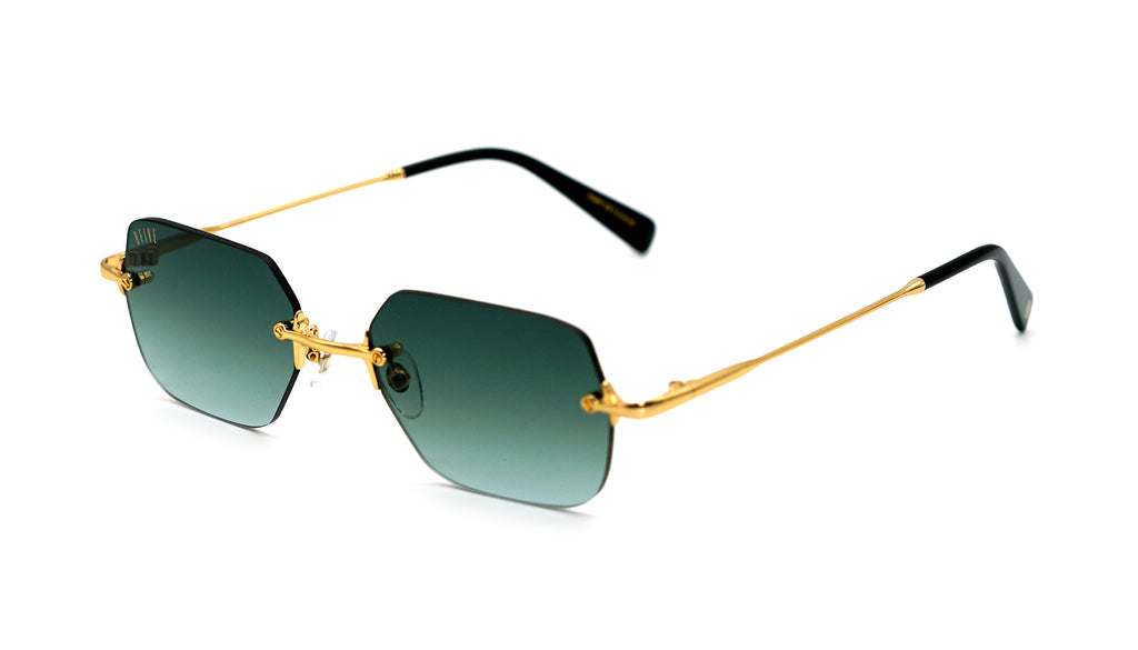 Special: 9FIVE Clarity Lite Gold w/ Green Lens