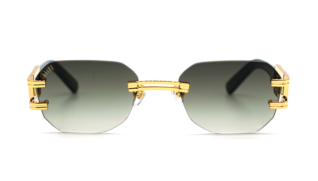 9FIVE Royals Lite Black & Gold - Gradient Sunglasses