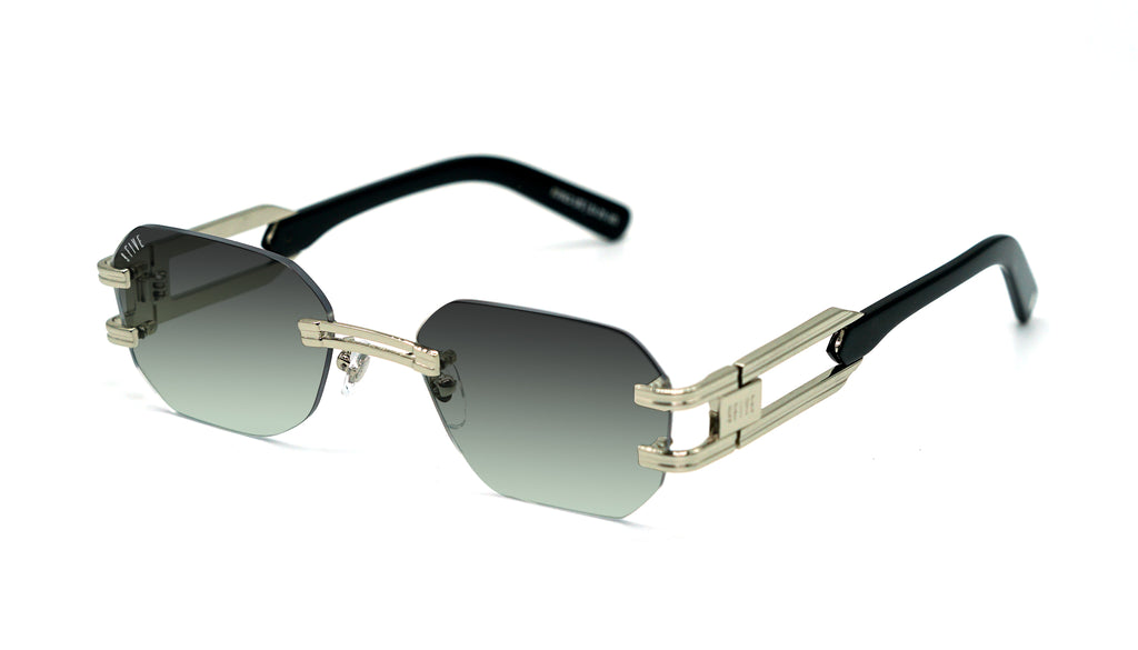 9FIVE Royals Lite Black & Platinum - Gradient Sunglasses