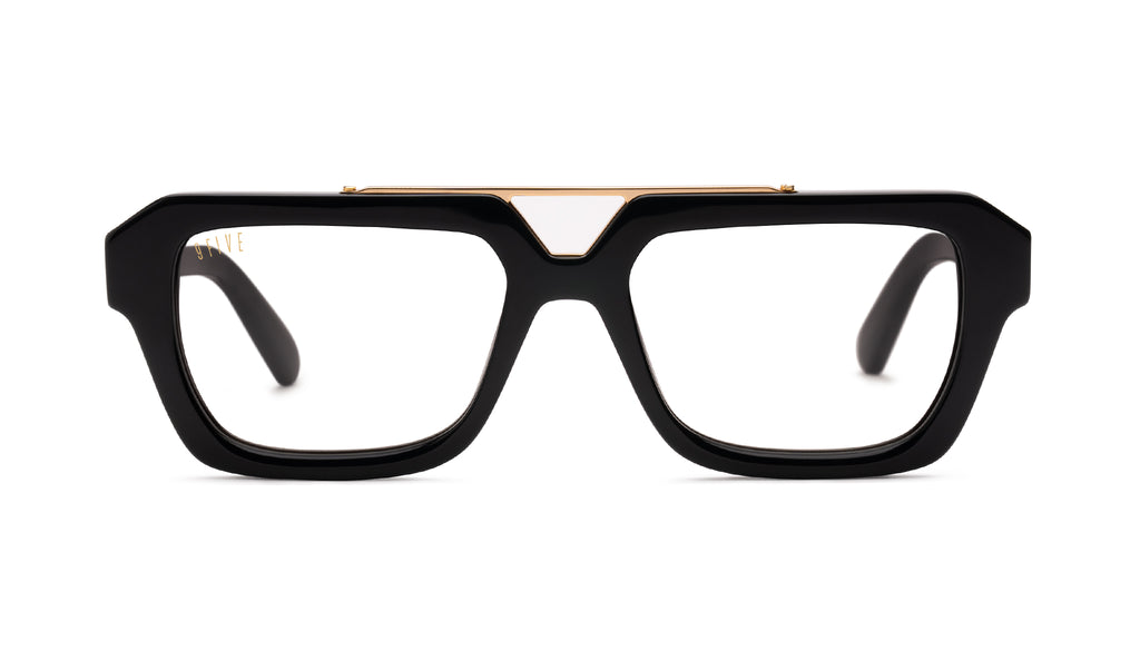 9FIVE Valley - Black & Gold - Clear Lens