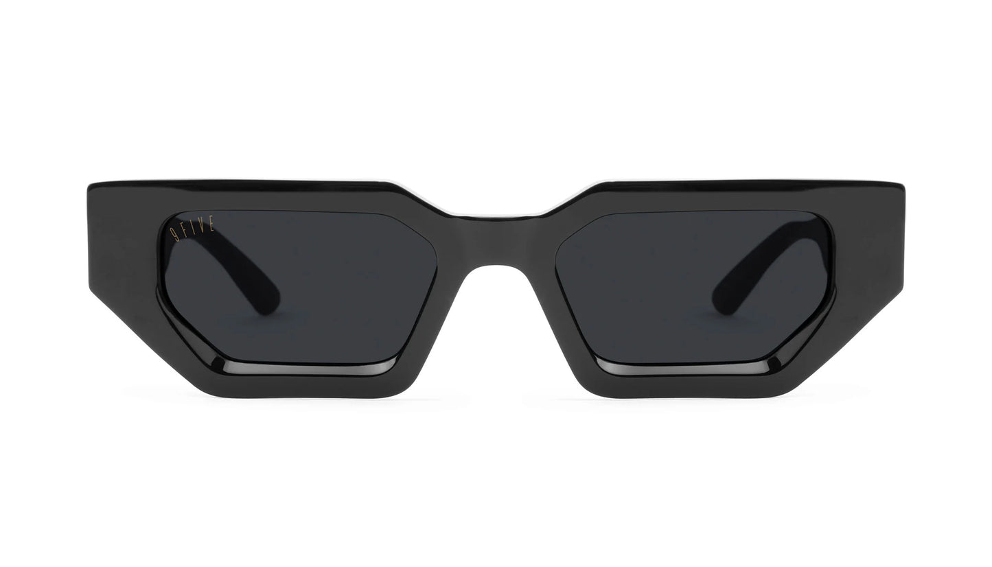 9FIVE Vincent Black &amp; Gold Sunglasses