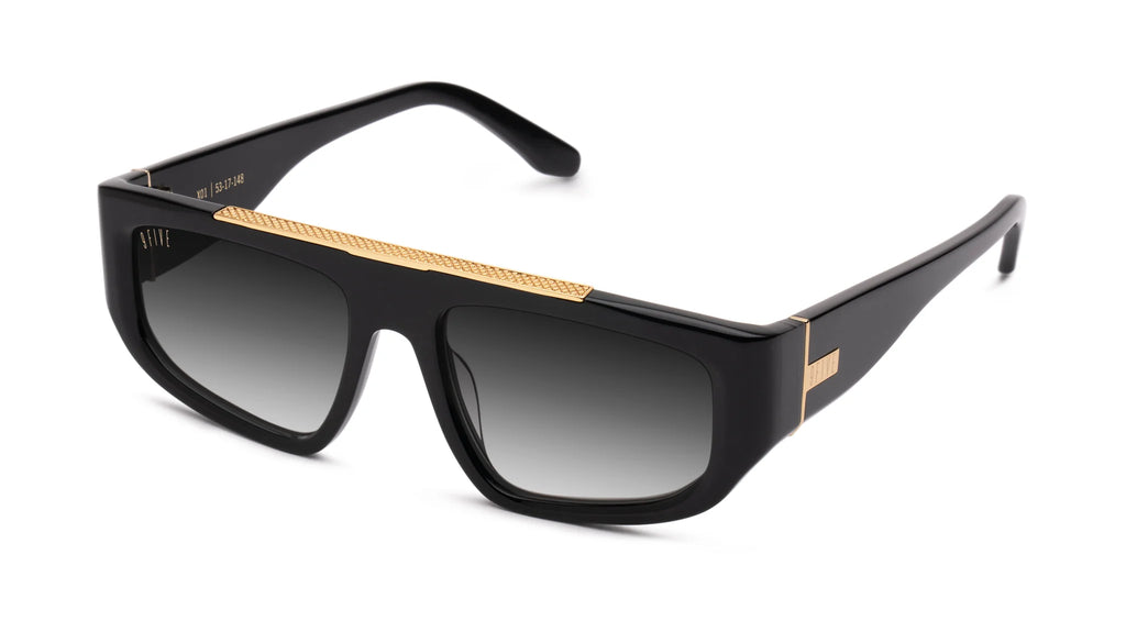 9FIVE X01 - Black & Gold- Gradient Lens