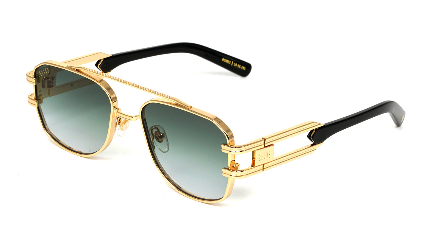 Hors-Série: 9FIVE Royals XL Gold w/ Green Lens