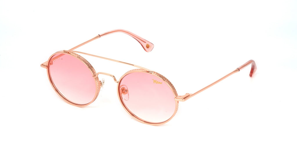 9FIVE 50-50 Rose Gold - Rose Gradient Sunglasses - Limited