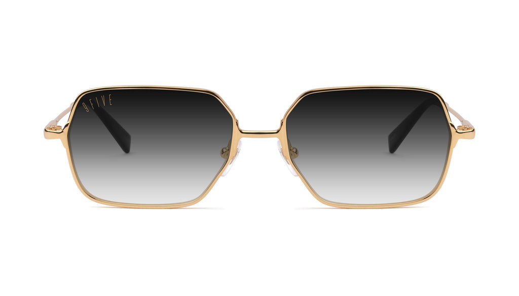 9FIVE Clarity Fullrim Gold - Gradient Sunglasses