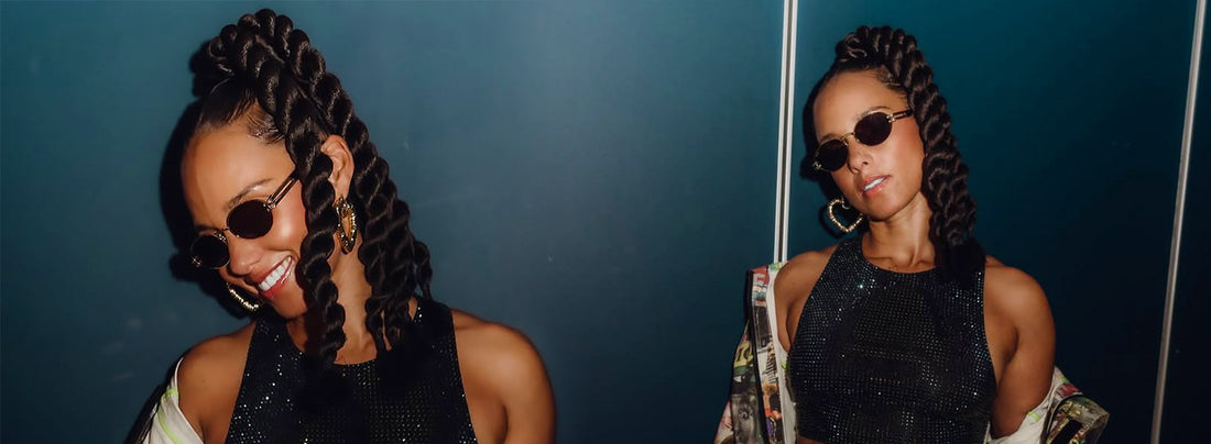 Alicia Keys wears 9FIVE Lotus
