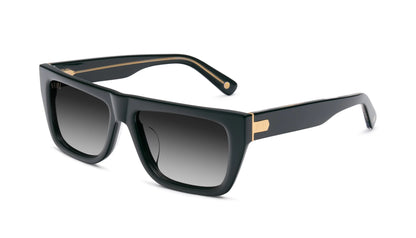 9FIVE 212 Black &amp; Gold - Gradient Sunglasses