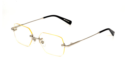 9FIVE Clarity Lite Platinum Clear Lens Glasses