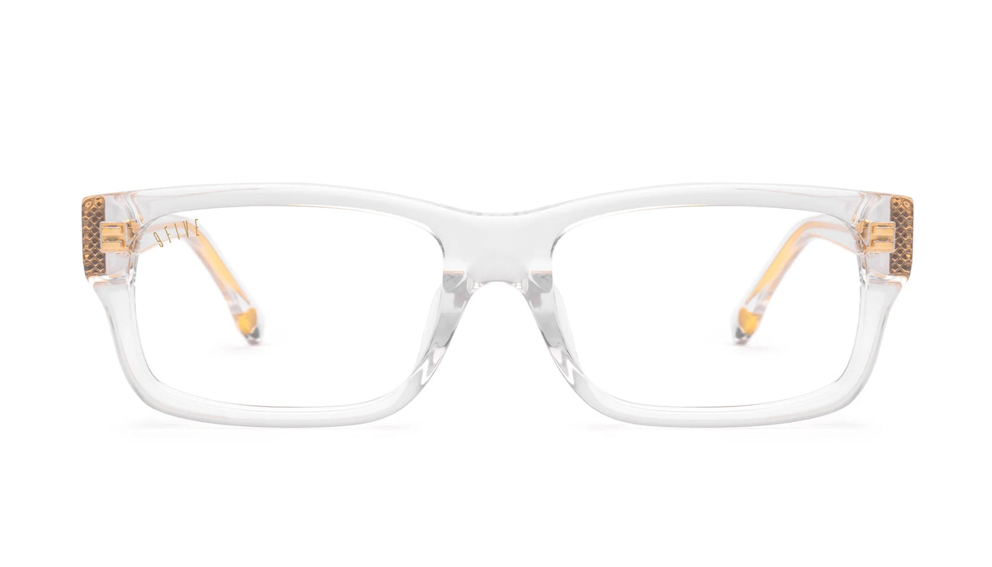 9FIVE Aura XL Crystal - Clear Lens Glasses