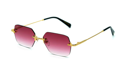 Special Edition: 9FIVE Clarity Lite Gold w/ Maroon Lens 