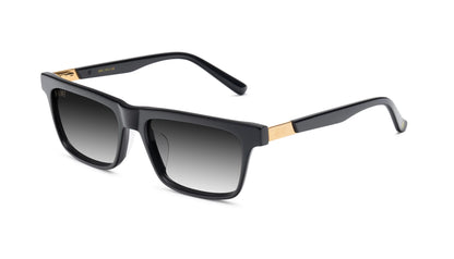 9FIVE Cove Black & Gold - Gradient Sunglasses