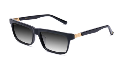 9FIVE Cove XL Black & Gold - Gradient Sunglasses