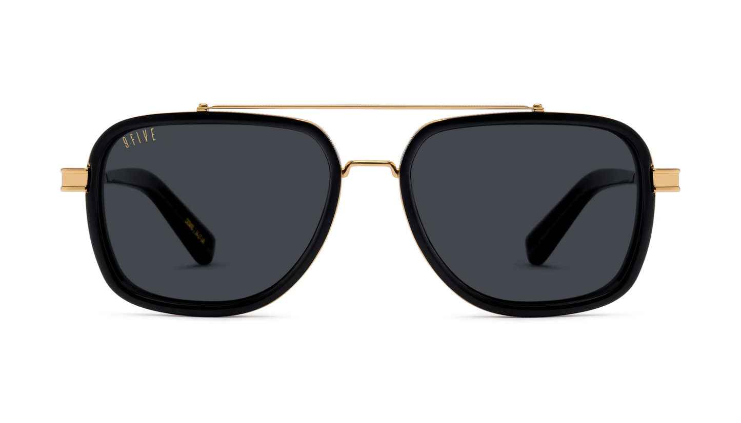 9FIVE Crowns Black & Gold - Sunglasses