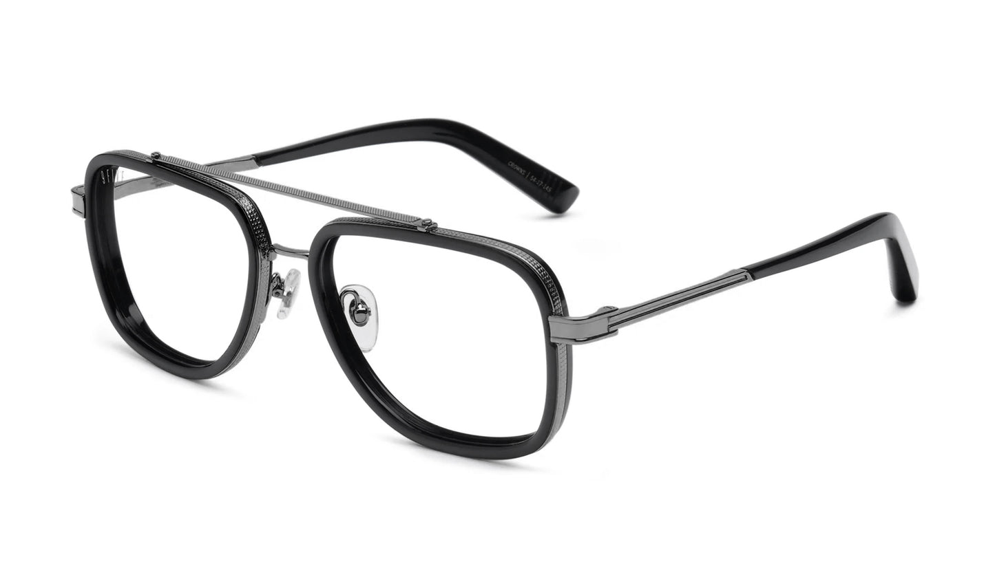 9FIVE Crowns Gun Metal - Clear Lens