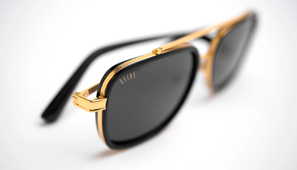 9FIVE Crowns Black & Gold - Sunglasses