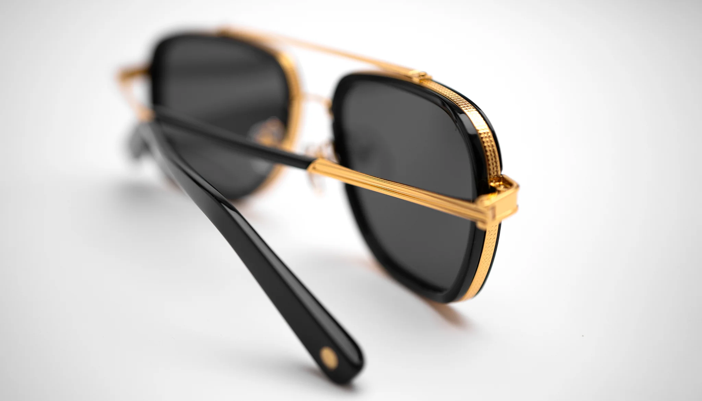 9FIVE Crowns Black & Gold - Sunglasses