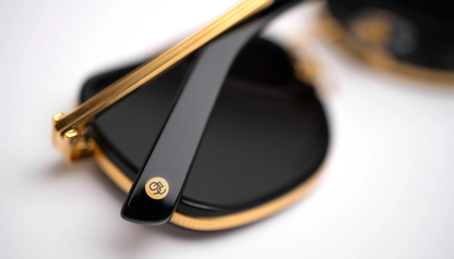 9FIVE Crowns Black & Gold - Sunglasses