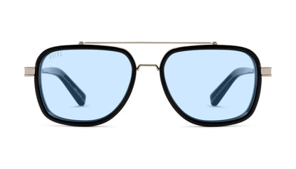 9FIVE Crowns Platinum - Crystal Blue Sunglasses