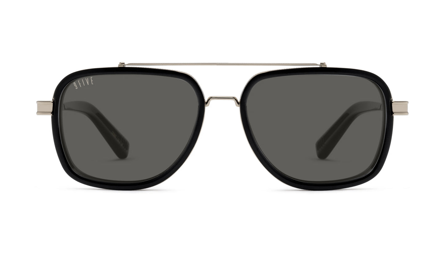 9FIVE Crowns Platinum - Dark Gray Sunglasses