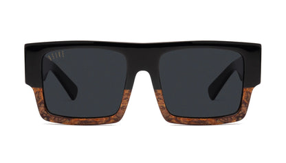 9FIVE Diego Gold Marble Sunglasses