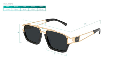 9FIVE Kingpin Platinum - Gradient Sunglasses