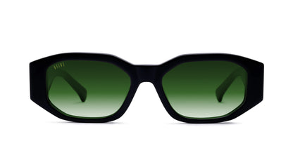 9FIVE Levels Black &amp; Gold Green Gradient Lens