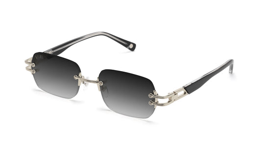 9FIVE Purity Platinum - Black Gradient Sunglasses