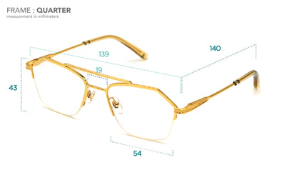 EU Exclusive: 9FIVE Quarter Platinum – Midnight Blue Lens