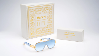 9FIVE X RAEKWON LIMITED EDITION GLACIER BLUE SUNGLASSES & BOX SET