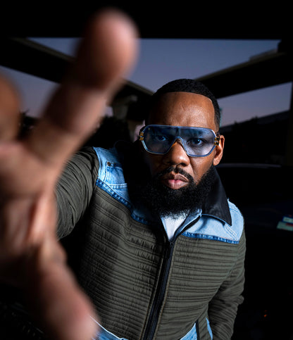 9FIVE X RAEKWON LIMITED EDITION GLACIER BLUE SUNGLASSES & BOX SET