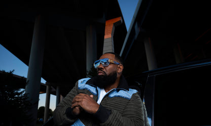 9FIVE X RAEKWON LIMITED EDITION GLACIER BLUE SUNGLASSES & BOX SET