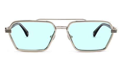 9FIVE Reigns XL Platinum - Crystal Blue Lens