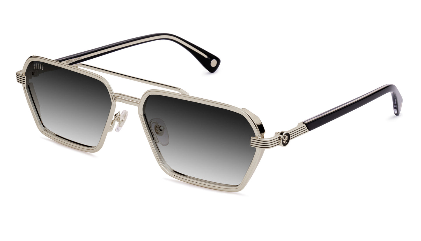9FIVE Reigns XL Platinum - Dark grey & Olive lens
