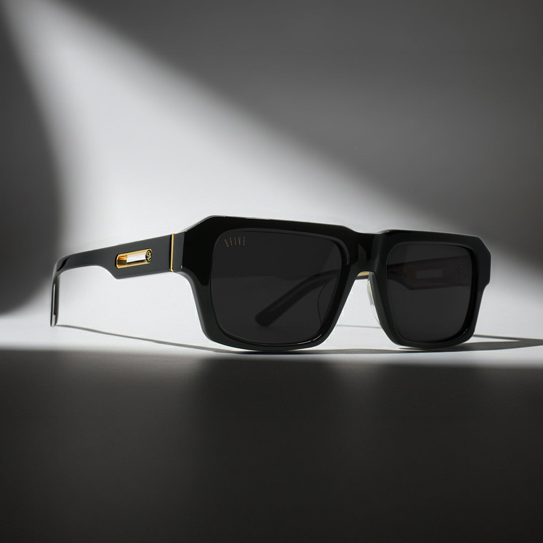 9FIVE Rook Black & Gold - Sunglasses