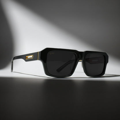9FIVE Rook Black & Gold - Sunglasses