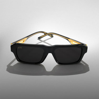 9FIVE Rook Black & Gold - Sunglasses