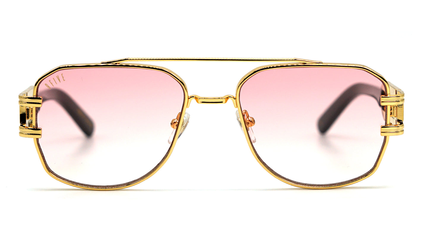 Hors-Série: 9FIVE Royals XL Gold w/ Pink Lens