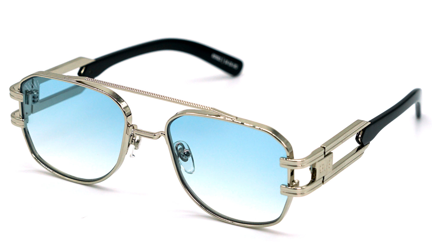 Special Edition: 9FIVE Royals <strong>XL</strong> Platinum w/ Light Blue Lens