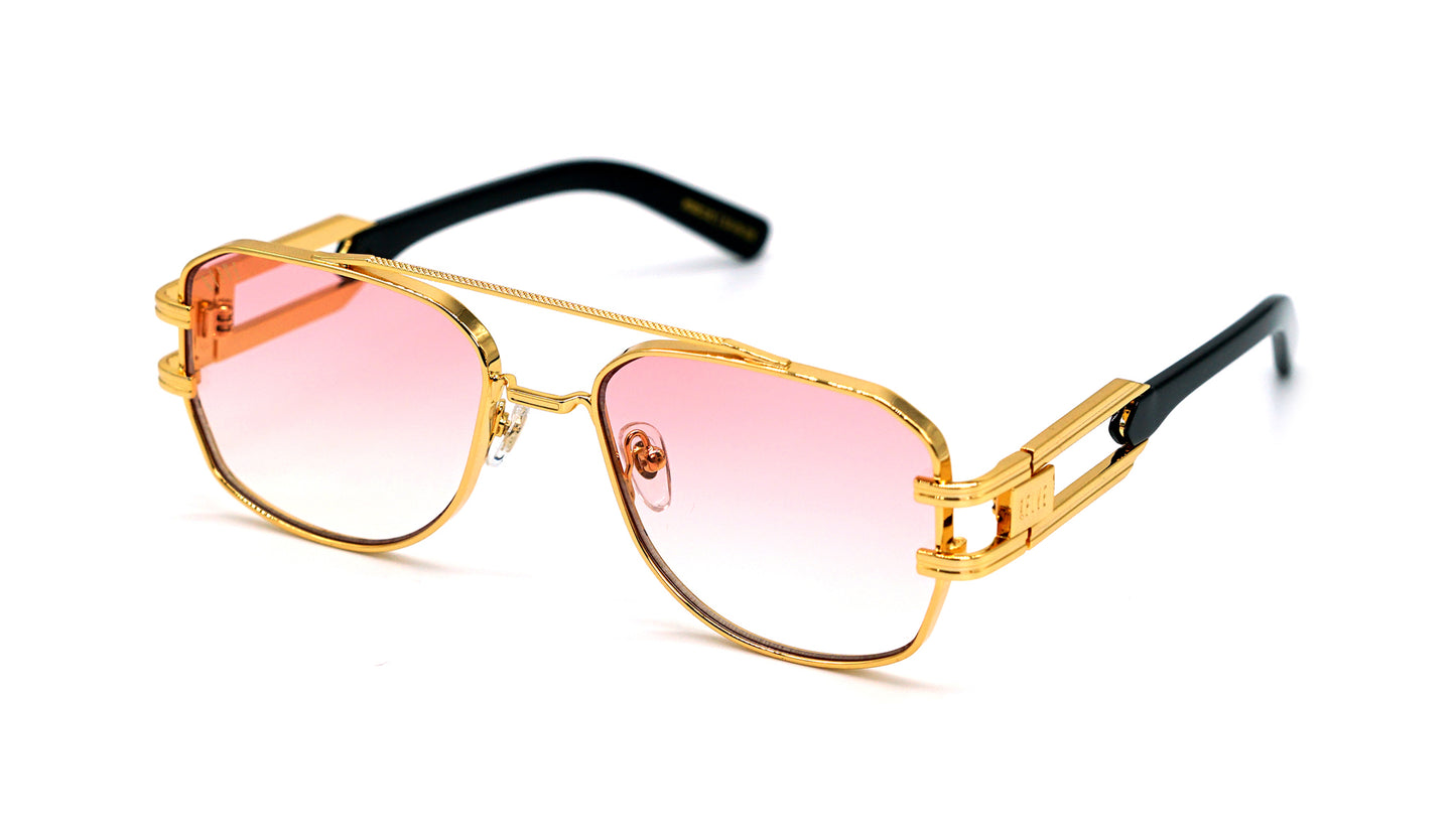 Special Edition: 9FIVE Royals Gold w/ Pink Lens