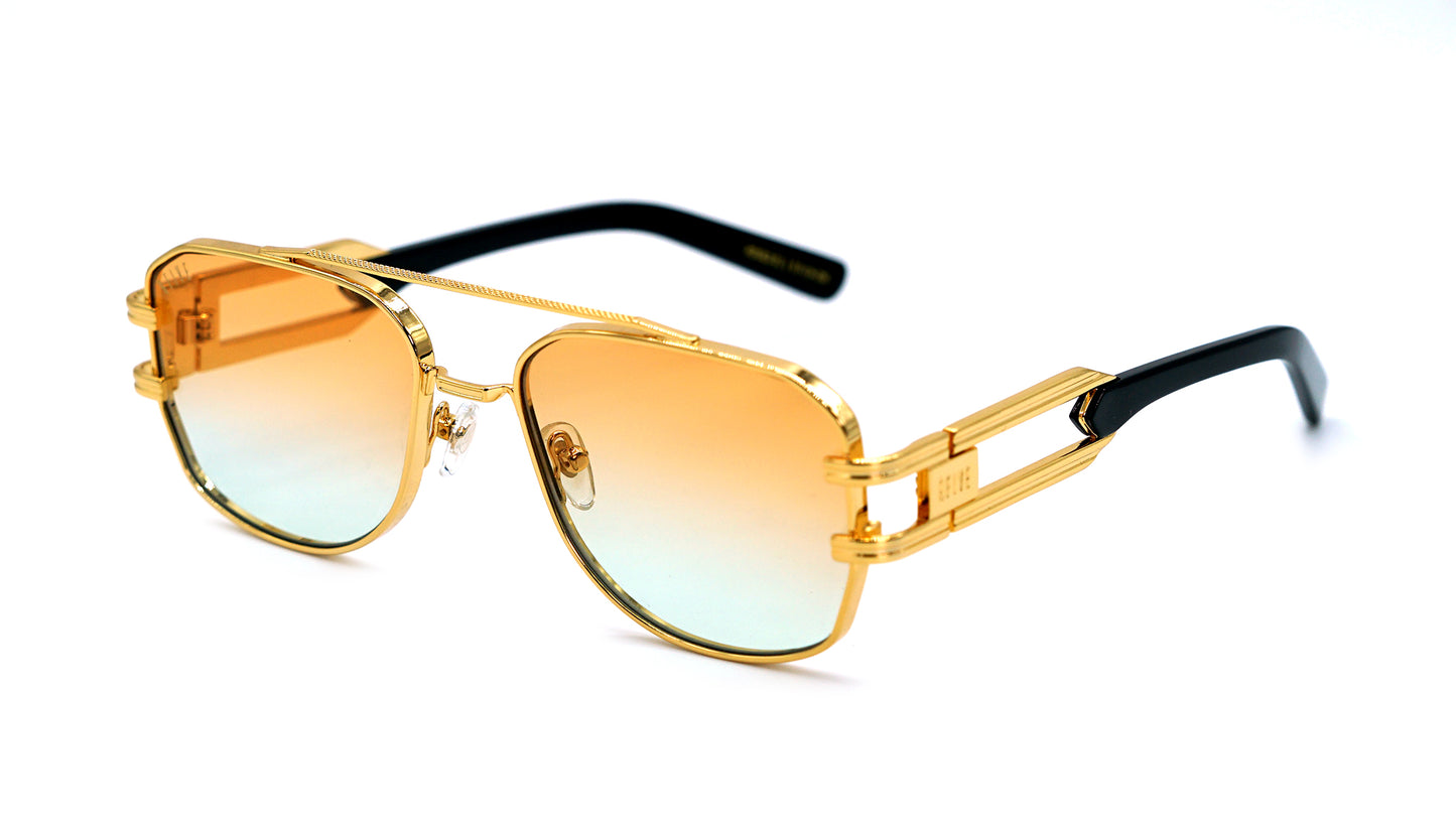 Special Edition: 9FIVE Royals Gold w/ Bicolor Orange Lens