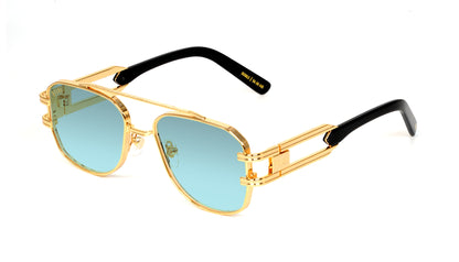9FIVE Royals Black & Gold - Teal Gradient Lens