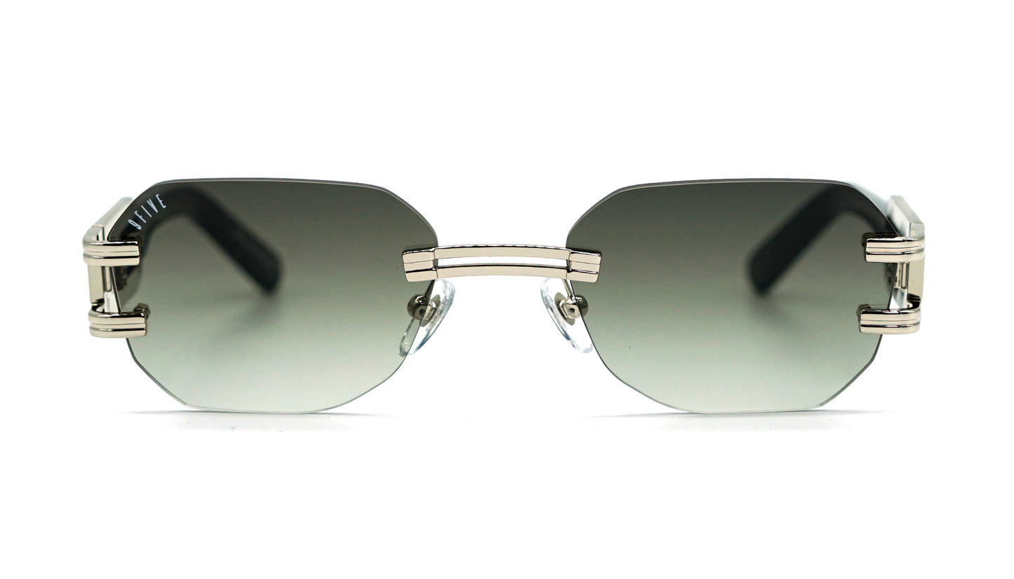 9FIVE Royals Lite Black & Platinum – Gradient Sunglasses