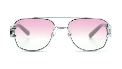 Special Edition: 9FIVE Royals Platinum w/ Bicolor Pink Lens