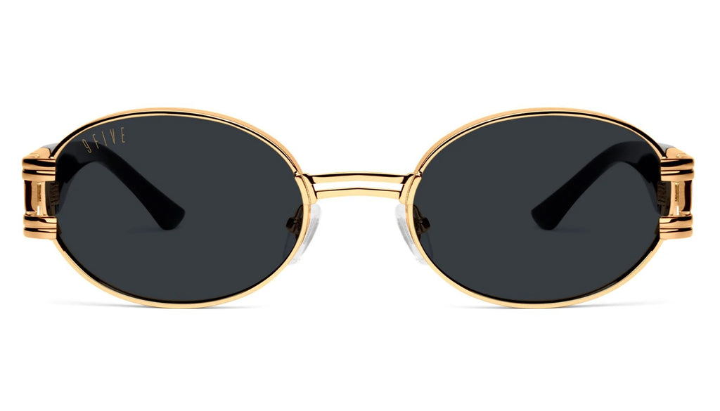 9FIVE St. James – Special <strong>XL </strong> sizing – Black &amp; Gold – Sunglasses